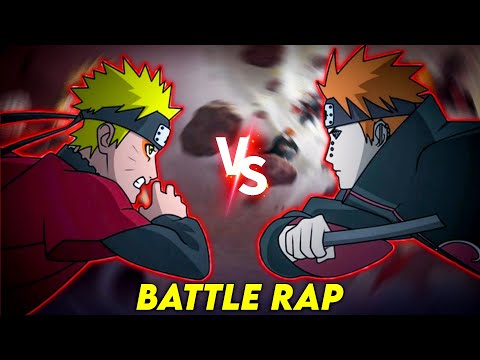 NARUTO VS PAIN [RAP BATTLE] MorningSTAR prod. ShAnkyBeAts || Latest Anime RAP Song [AMV]