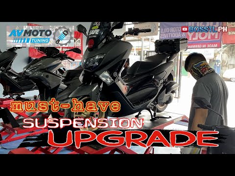 NMAX FRONT SUSPENSION TUNING | Things to consider when upgrading your suspension | AV Moto Tuning