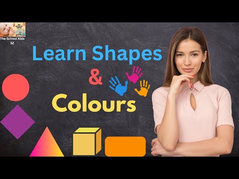 Maths for Kids/ Shapes and Colors / Math/ kindergarten / Shapes Names with Pictures / Shapes