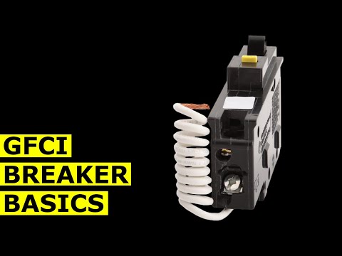 GFCI breaker basics - Ground fault circuit interrupter how it works