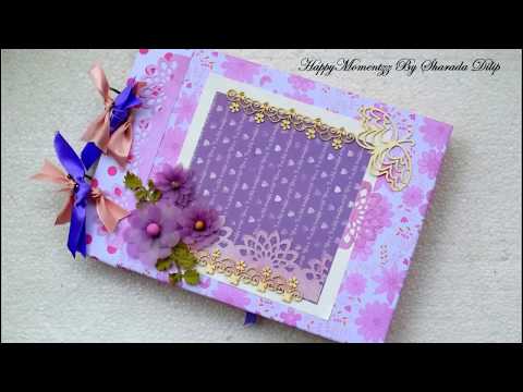 Baby Girl handmade scrapbook