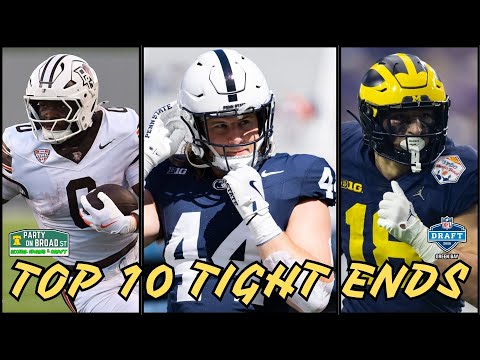 Ranking THE TOP 10 Tight Ends in the 2025 NFL Draft 🔥🏈 COMPLETELY LOADED 🏈🔥 Analysis + Highlights