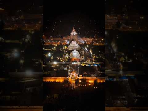 Sri Jagannath Mandir Drone View #youtubeshorts #droneview #purijagannathtemple