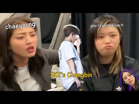 twice's chaeyoung rejected stray kids' changbin (world tour mission penalty)