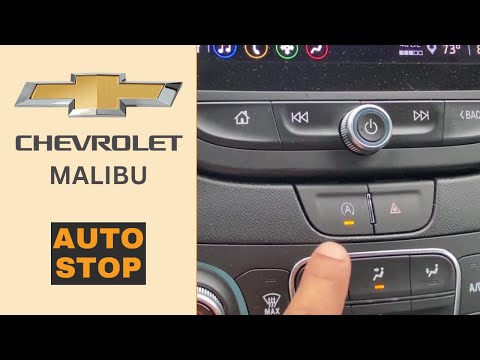 Chevy Malibu - Auto Stop feature: Turn On / OFF