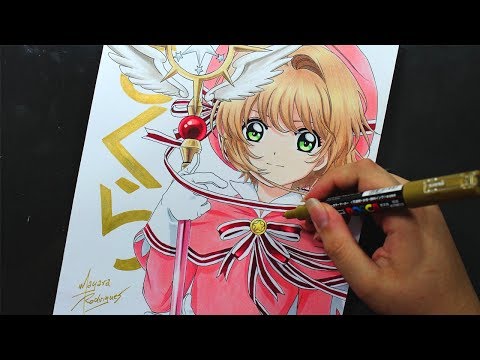 Speed Drawing - Sakura Kinomoto [Cardcaptor Sakura: Clear Card]