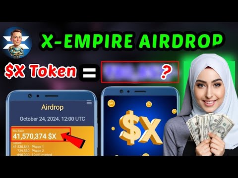 🔥X Empire Airdrop Token Received || X empire Airdrop address okx,Bybit,onchain?