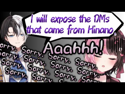 Kamito tries to expose the DMs with Hinano.【vspo /tachibanahinano/kamito/oreapo 】