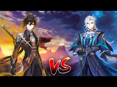 Zhongli vs Neuvillette // Who Will Win ?? | Genshin Impact