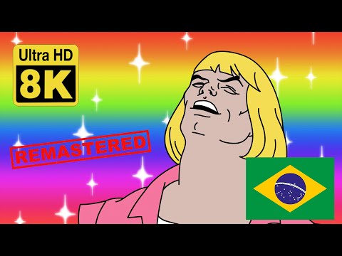 HE-MAN Abertura 1983 8K  Portugues Brazil ( Remastered with Neural Network AI)