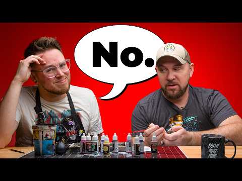 Teaching a NOOB How to Paint Warhammer So You Can Learn From HIS Mistakes!