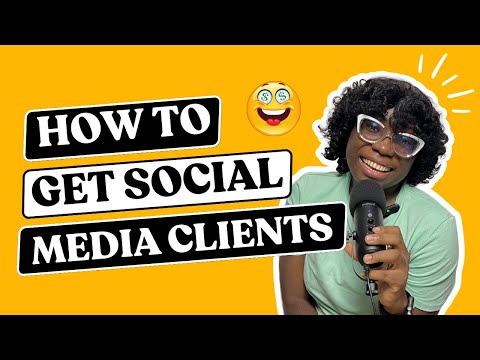 Getting Social Media Management Clients | The Social Media Oga