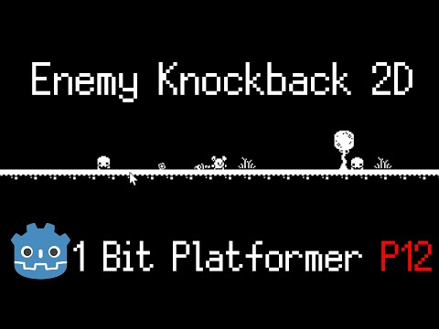 Directional Knockback for CharacterBody2D ~ 1 Bit Platformer Part 12 ~ Godot 4.3