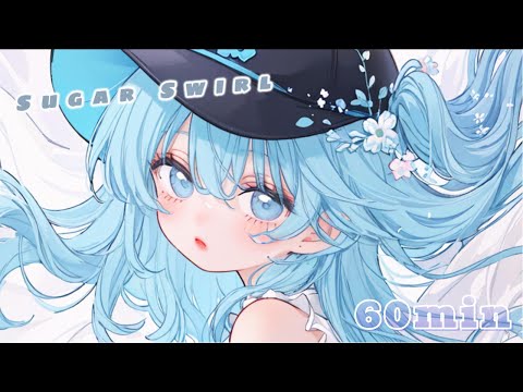 【かわいいフリーBGM】Sugar Swirl * 1時間【 配信用 / 作業用】