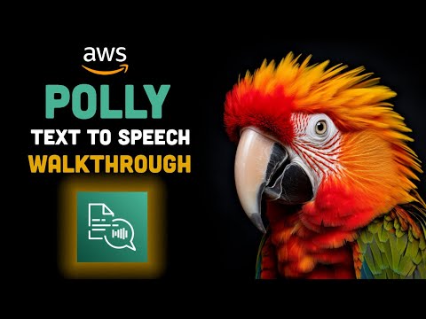 Text to Speech with Amazon Polly | Console Demo & Walkthrough