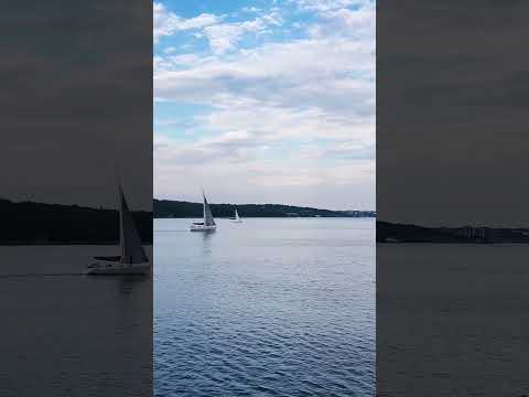 Serenity 🛥️ #sunset #waves #beach #summer #relaxing #canadalife