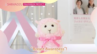 Shimadzu Pink Ribbon Campaign 2022 – Message from Shimadzu Group Employees