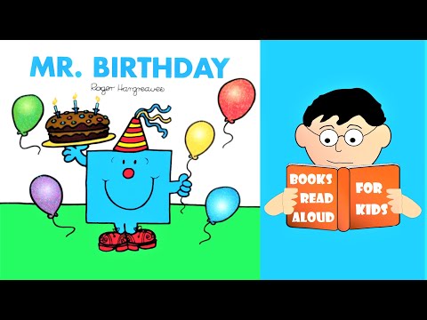 📚 5 Minute Bedtime Story | MR BIRTHDAY by Roger Hargreaves Read Aloud by Books Read Aloud for Kids