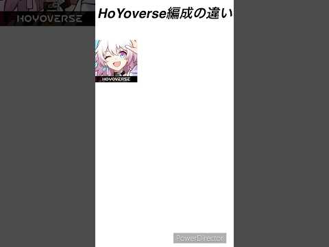 【HoYoverse】編成の違い#原神  #崩壊スターレイル #ゼンレスゾーンゼロ #不可思議#genshin #honkaistarrail #zzz #shorts #編成 #パーティ