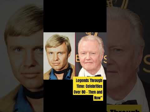 Legends Through Time: Celebrities Over 80 – Then and Now#hollywood#thenandnow#viral