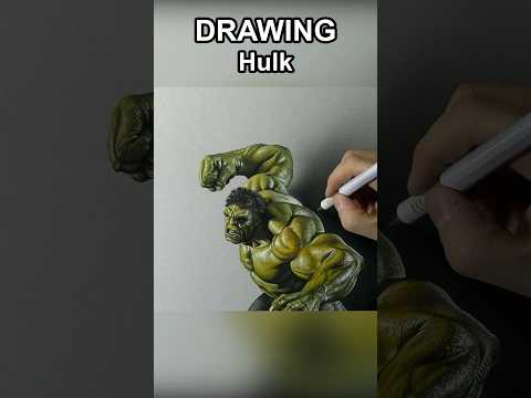 Hulk portrait #fanart #drawing