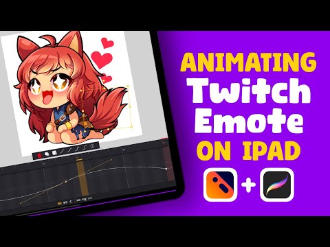 How to ANIMATE SIT EMOTE on IPAD with Callipeg for Streams