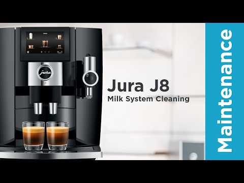 JURA J8 | Milk System Cleaning