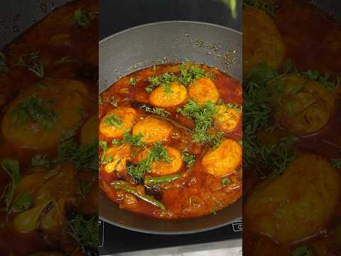 Bihari Style Egg Curry ASMR Cooking || #food #cooking #asmr #indianasmrworld #streetfood #nonveg