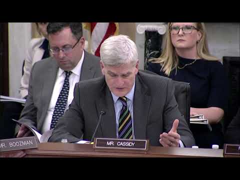 Cassidy Delivers Opening Remarks at Senate Veterans' Affairs Hearing on Vet Centers