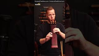 Alternating Harmony Lava Triple Drone Flute in F# - Singing Tree Flutes by Miguel Medina