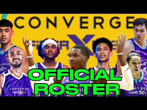 CONVERGE FIBER XERS OFFICIAL ROSTER | PBA COMMISSIONER'S CUP 2024