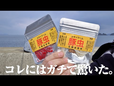 豚の生皮ワーム実釣力検証。釣果も驚きだが素材ならではの●●がマジでスゴい。