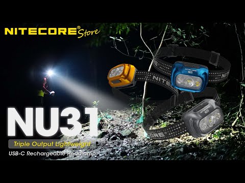 Nitecore NU31 550 Lumen Rechargeable Running Headlamp