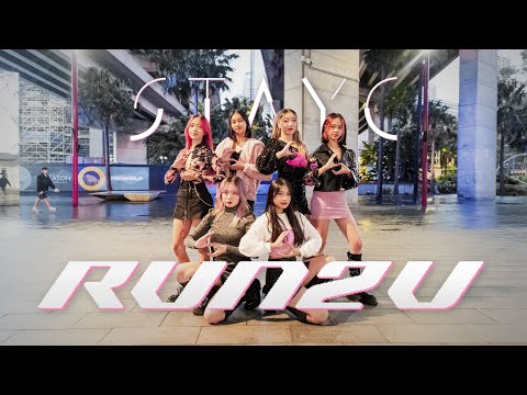 [KPOP IN PUBLIC][ONE TAKE] STAYC (스테이씨) "RUN2U" Dance Cover by CRIMSON 🥀 | Australia