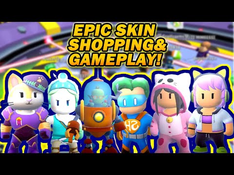 Stumble Guys Epis Skin Shopping & Gameplay || StumbleZ