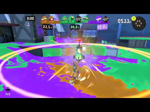 【スプラトゥーン３】初心者のトリカラバトル【Splatoon3】