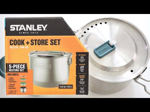 Stanley Cook And Store Pot Set 🍲 Stanley Camping Cookware