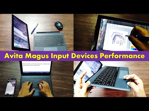 Avita Magus Laptop Input Devices | How they Work | Stylus, Keyboard, Mouse, Finger Touch