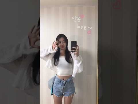 오늘의 여름코디!☀️ 꾸밈 정도 5 •• 야구장 가는 look ⚾️