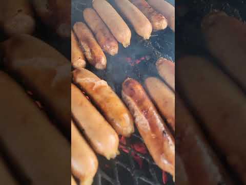 Jamaican Jerk Sausages #chefandredavy #shorts #jerk #sausage