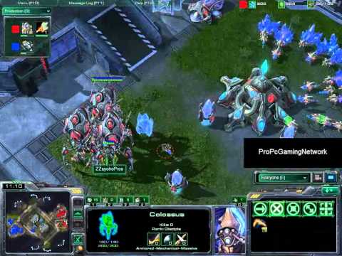 Starcraft 2 ZzayohoProS vs oGsTOP Epic Game - Part 1