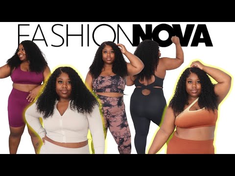 Active Workout Sets for my Curvy Girls | Fashion Nova Curve | New Fitness Lifestyle