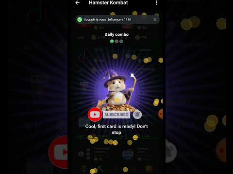 Hamster Kombat Combo Card today||  5 Million Daily Card