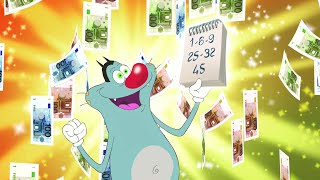 Oggy and the Cockroaches - Oggy wins the lotto! (SEASON 4) BEST CARTOON COLLECTION | Episodes in HD