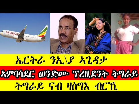 ሰበር ዜና🔥ሓድሽ ፕረዚደንት ትግራይ ተሸይሙ/ኤርትራ ንኢ\ያ ኣጊዳታ/ትግራይ ናብ ዛስግእ ብርኺ October 31, 2024 #tigray #tigrinya