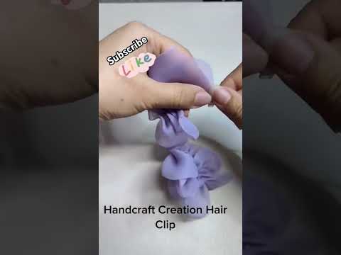 Create Your Own Stunning Hair ClipDIYHairClips#HairAccessories#CraftTutorial#HomemadeFashion: DIY