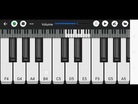 chale aana piano tutorial with notes , Harmonium  and piano tutorial, learn with fun 😊