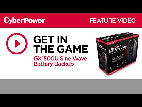 CyberPower GX1500U Feature Video