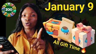 Zoo Airdrop All Gift Time January 9th Today