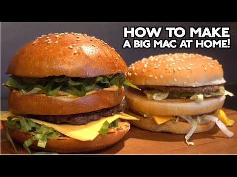 How to make a Big Mac at home!